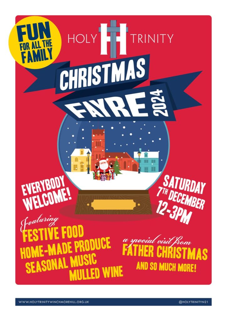 Christmas Fair on Saturday 7th December 